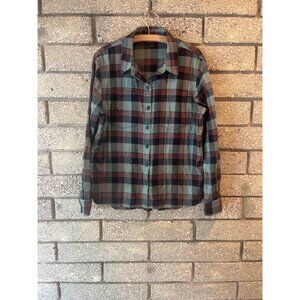 Patagonia Long Sleeve Plaid Top Sz S